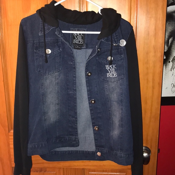 Black Veil Brides Jean Jacket | Poshmark